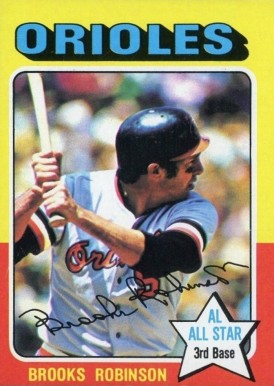 1975 Topps Mini Brooks Robinson #50 Baseball Card