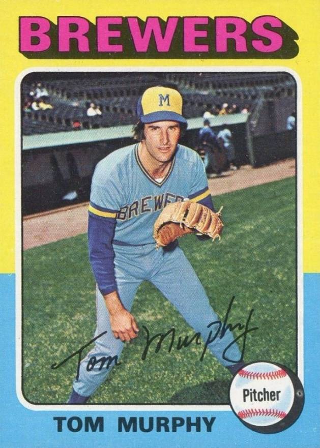 1975 Topps Mini Tom Murphy #28 Baseball Card