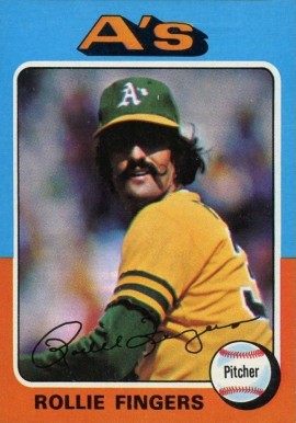 1975 Topps Mini Rollie Fingers #21 Baseball Card