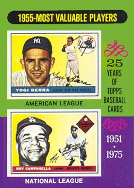 1975 Topps Mini 1955 MVP's #193 Baseball Card