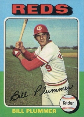 1975 Topps Mini Bill Plummer #656 Baseball Card