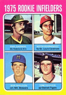 1975 Topps Mini Rookie Infielders #623 Baseball Card