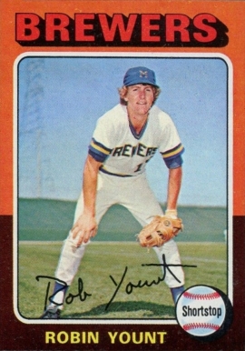 1975 Topps Mini Robin Yount #223 Baseball Card