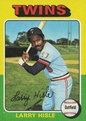 1975 Topps Larry Hisle #526 Baseball Card