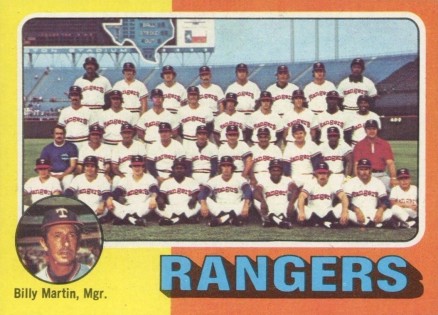 1975 Topps Texas Rangers Team #511 Baseball Card