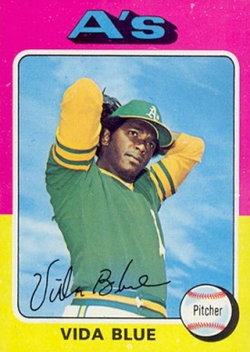 1975 Topps Vida Blue #510 Baseball Card