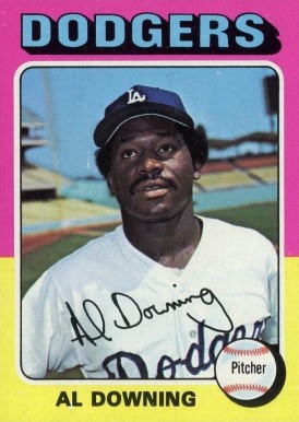 1975 Topps Al Downing #498 Baseball Card