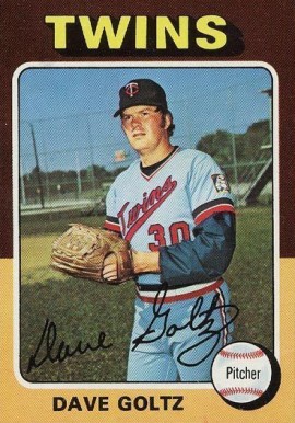 1975 Topps Dave Goltz #419 Baseball Card