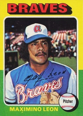 1975 Topps Maximino Leon #442 Baseball Card