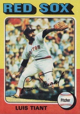 1975 Topps Luis Tiant #430 Baseball Card