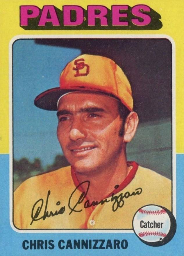 1975 Topps Chris Cannizzaro #355 Baseball Card