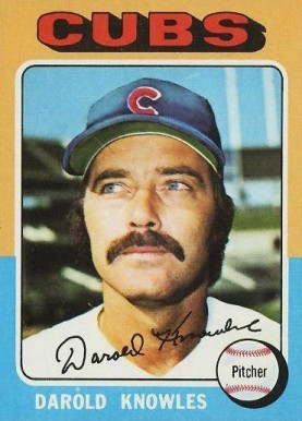 1975 Topps Darold Knowles #352 Baseball Card