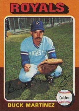 1975 Topps Buck Martinez #314 Baseball Card