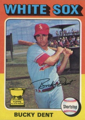 1975 Topps Bucky Dent #299 Baseball Card