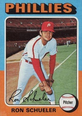 1975 Topps Ron Schueler #292 Baseball Card