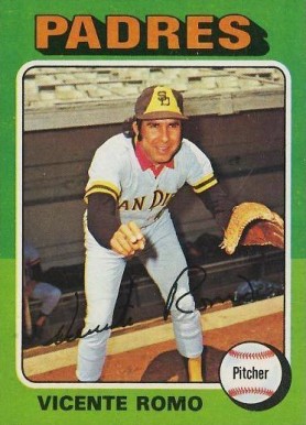 1975 Topps Vicente Romo #274 Baseball Card