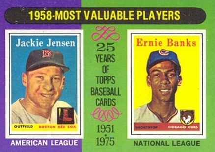 1975 Topps 1958 MVP's #196 Baseball Card