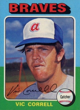 1975 Topps Vic Correll #177 Baseball Card