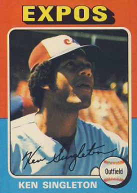 1975 Topps Ken Singleton #125 Baseball Card