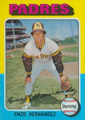 1975 Topps Enzo Hernandez #84 Baseball Card