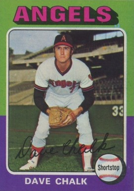 1975 Topps David Chalk #64 Baseball Card