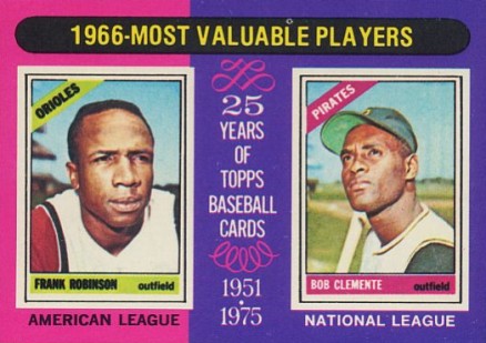 1975 Topps 1966 MVP's #204 Baseball Card