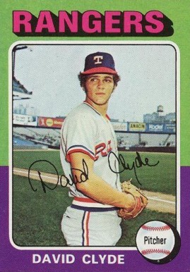 1975 Topps David Clyde #12 Baseball Card