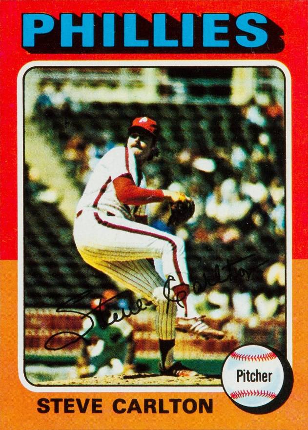 1975 Topps Steve Carlton #185 Baseball Card
