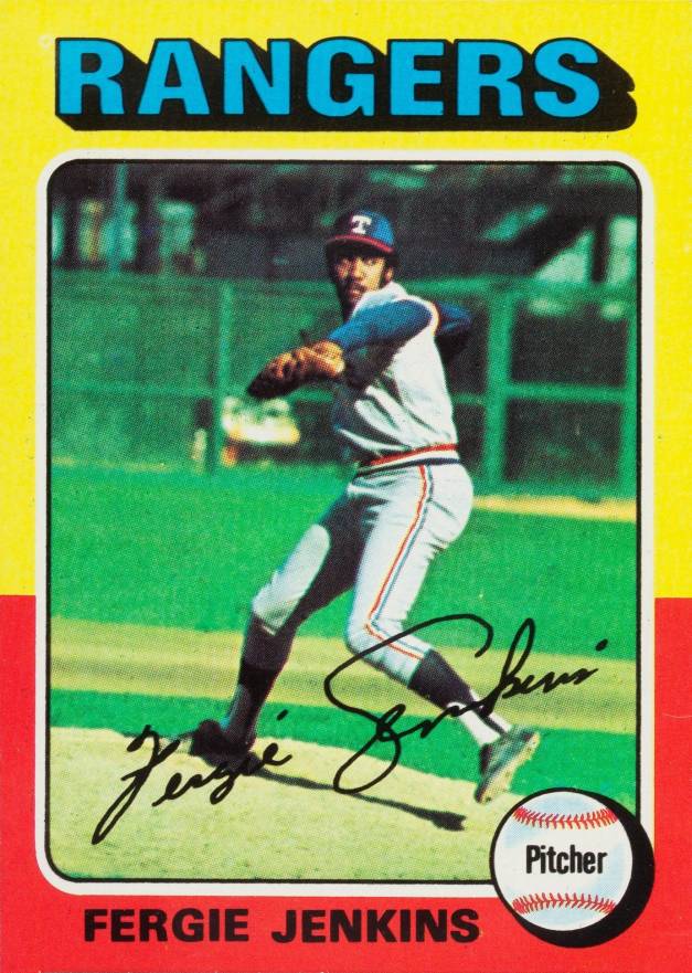 1975 Topps Fergie Jenkins #60 Baseball Card