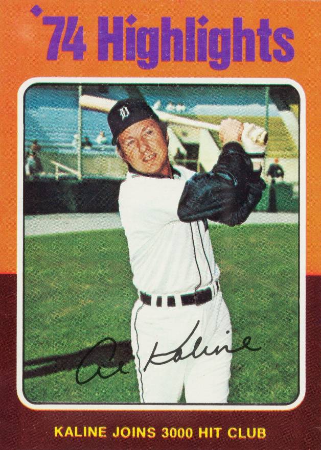1975 Topps Al Kaline #4 Baseball Card