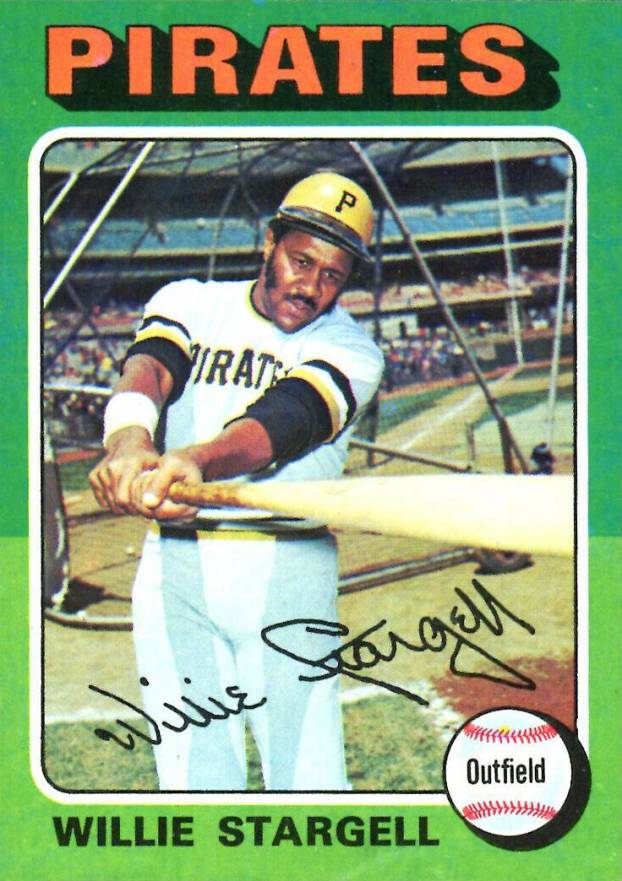 1975 Topps Willie Stargell #100 Baseball Card