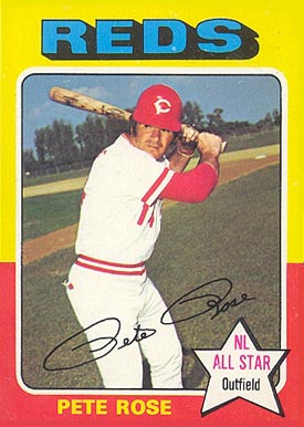 1975 Topps Pete Rose #320 Baseball Card