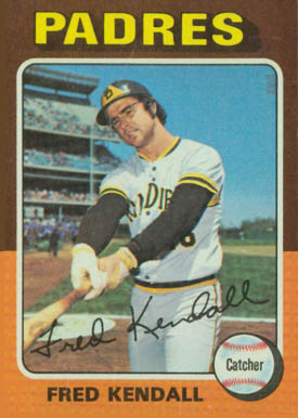 1975 Topps Fred Kendall #332 Baseball Card