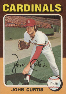 1975 Topps John Curtis #381 Baseball Card