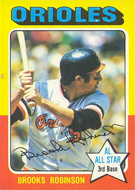 1975 Topps Brooks Robinson #50 Baseball Card