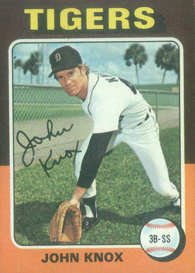 1975 Topps John Knox #546 Baseball Card