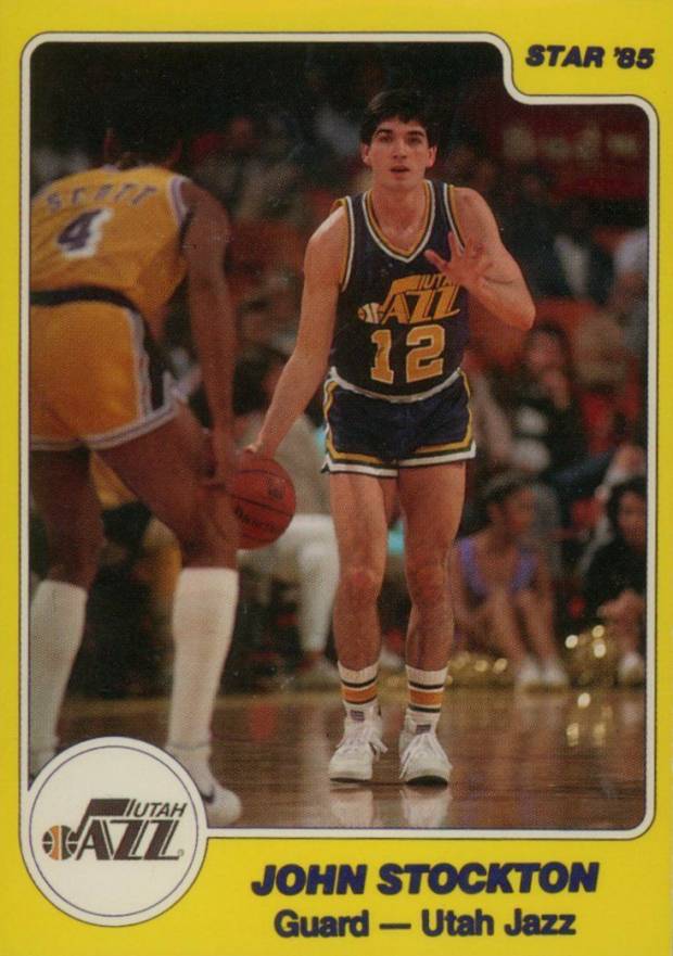 1984 Star John Stockton #235 Basketball Card