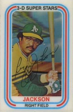 1976 Kellogg's Reggie Jackson #8 Baseball Card