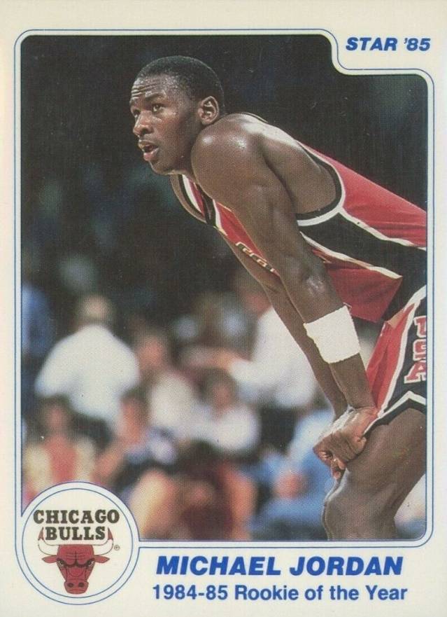 1985 Star Last 11 Roys Michael Jordan #1a Basketball Card