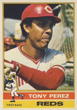 1976 Topps Tony Perez #325 Baseball Card