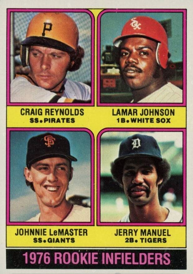 1976 Topps Rookie Infielders #596 Baseball Card