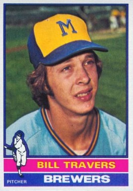 1976 Topps Bill Travers #573 Baseball Card