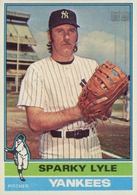1976 Topps Sparky Lyle #545 Baseball Card