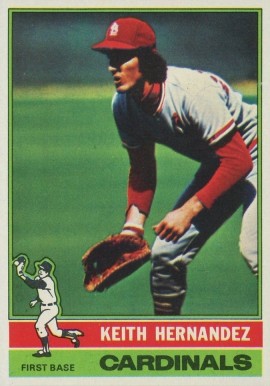 1976 Topps Keith Hernandez #542 Baseball Card