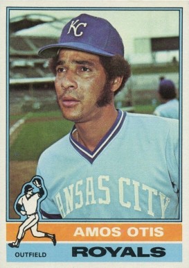 1976 Topps Amos Otis #510 Baseball Card