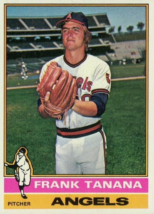 1976 Topps Frank Tanana #490 Baseball Card