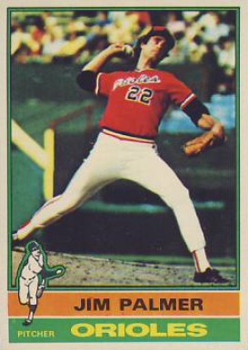 1976 Topps Jim Palmer #450 Baseball Card