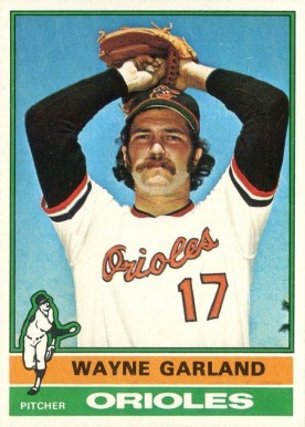 1976 Topps Wayne Garland #414 Baseball Card