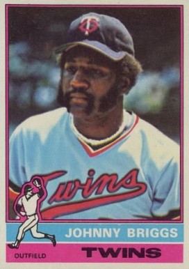 1976 Topps Johnny Briggs #373 Baseball Card