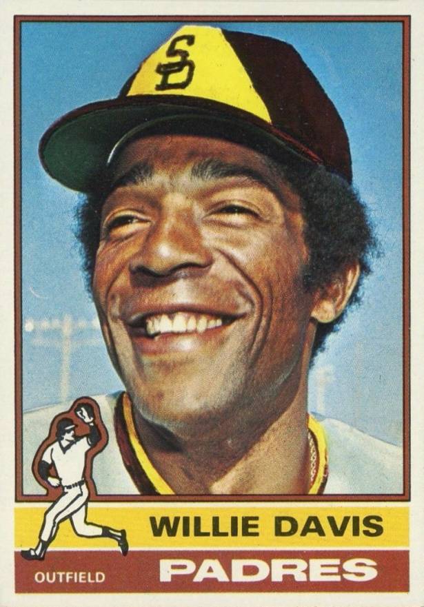 1976 Topps Willie Davis #265 Baseball Card